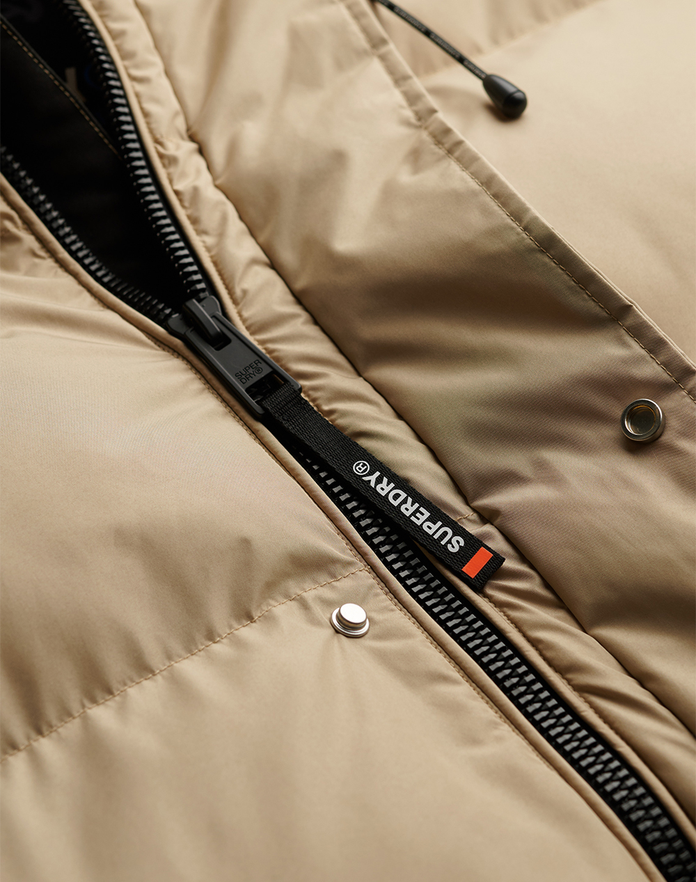 SUPERDRY D2 SDSW HOODED 5 BAFFLE SPORTS PUFFER GEACA DE BARBATI