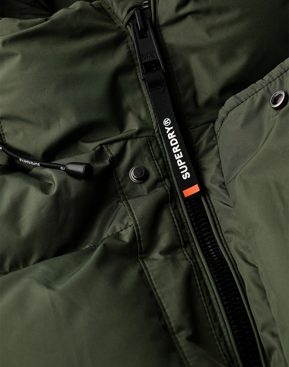 SUPERDRY D2 SDSW HOODED SPORTS PUFFER MID JKT GEACA DE BARBATI