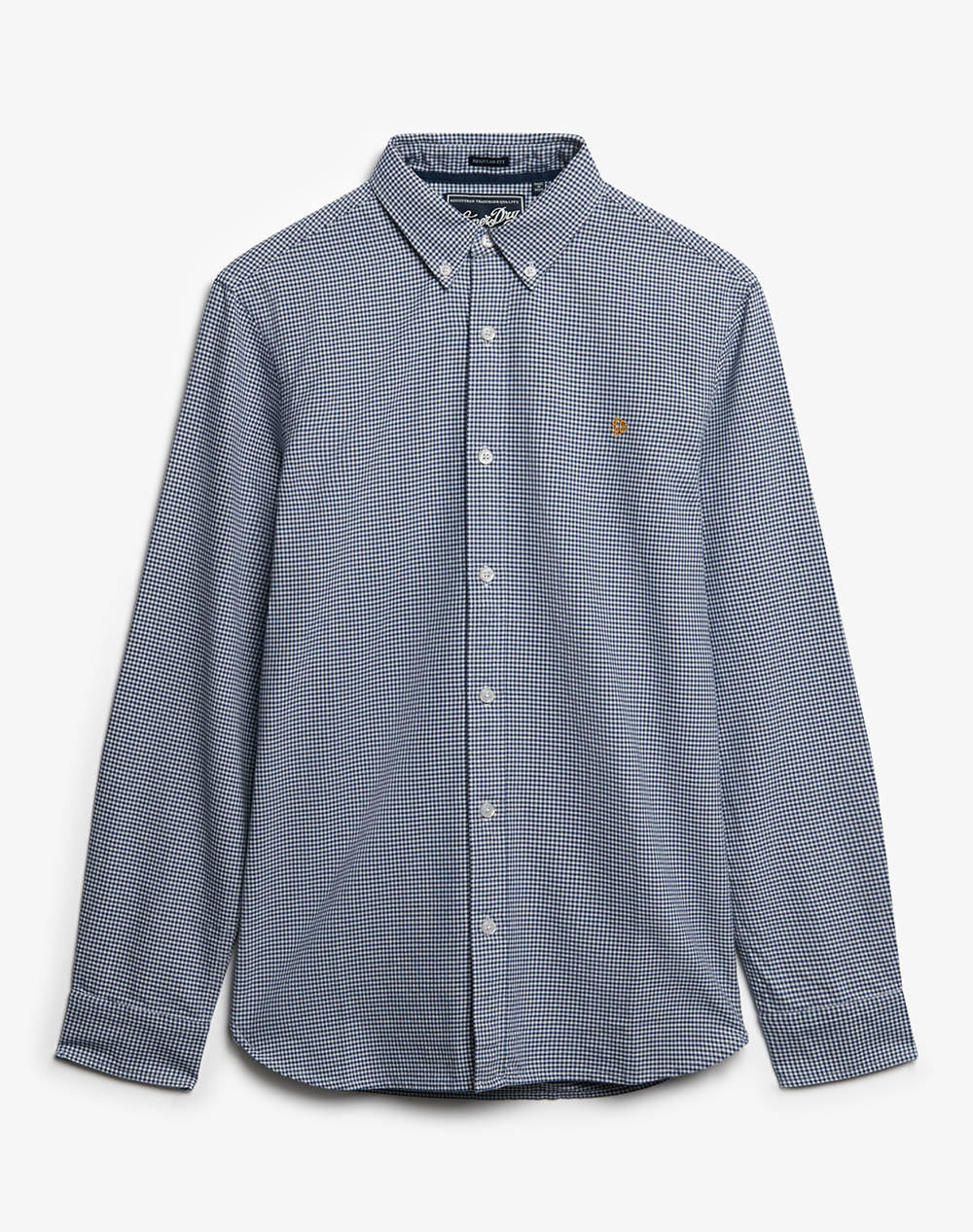 SUPERDRY D2 STUD CLASSIC OXFORD L/S SHIRT CAMASA DE BARBATI