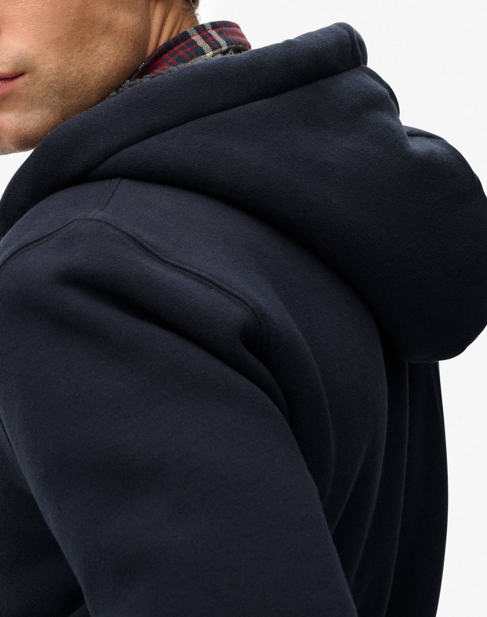 SUPERDRY D1 BORG LINED ZIPHOOD JACKET DE BARBATI