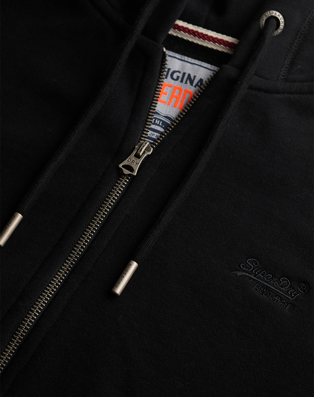 SUPERDRY D1 OVIN ESSENTIAL LOGO ZIP HOODIE HB JACKET DE BARBATI