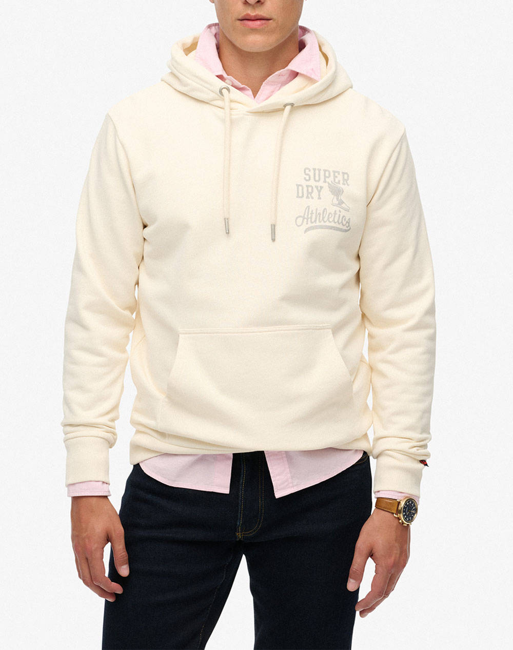 SUPERDRY D1 OVIN ATHLETIC ESS HOODIE JACKET DE BARBATI