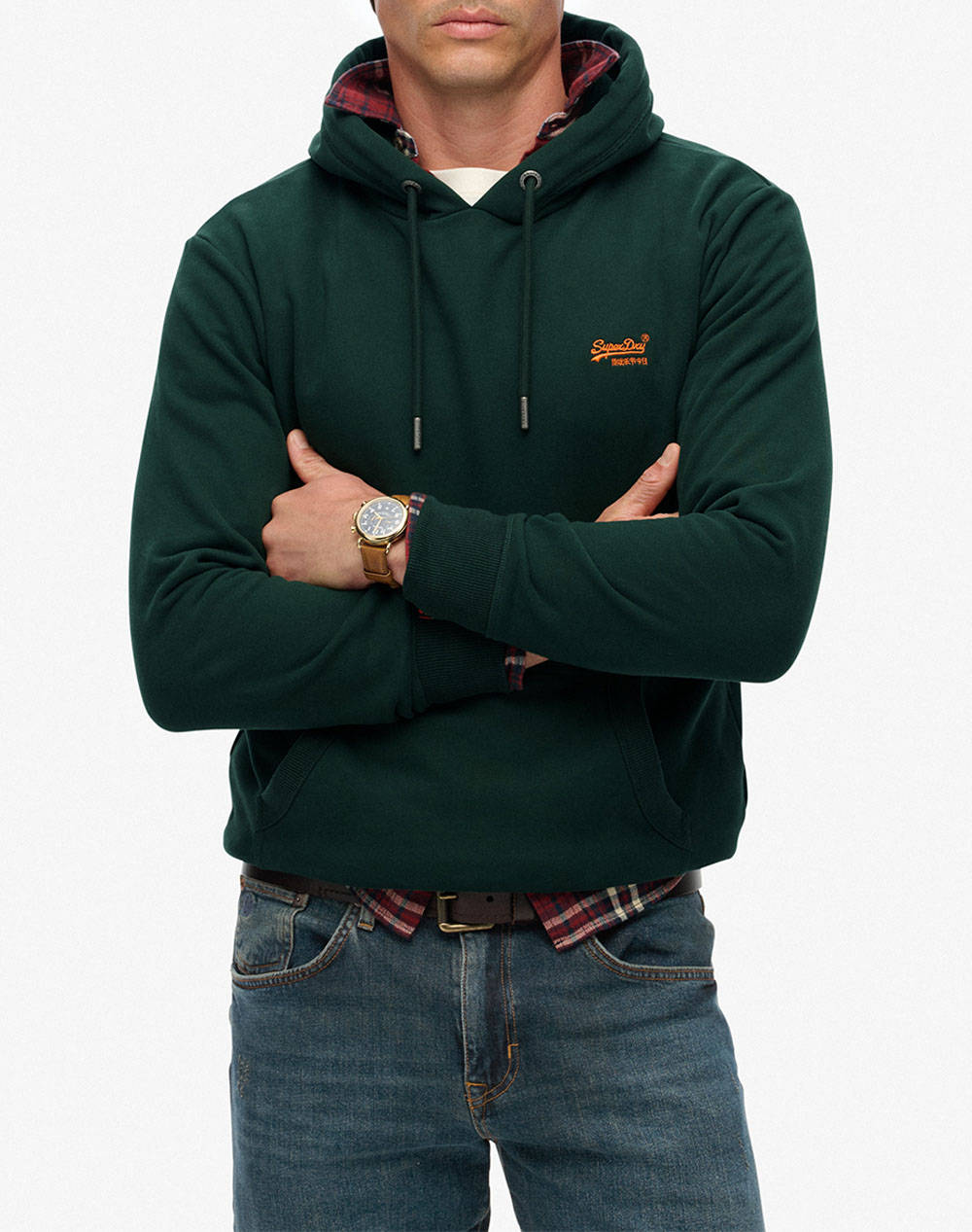 SUPERDRY D1 OVIN ESSENTIAL LOGO HOODIE HB JACKET DE BARBATI