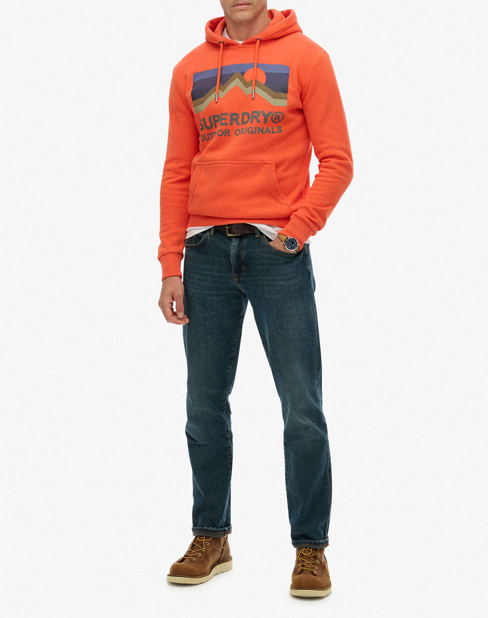 SUPERDRY D1 OVIN GREAT OUTDOORS RELAXED HOOD HANORAC DE BARBATI