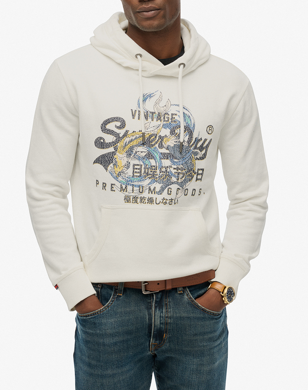 SUPERDRY D1 OVIN VL TOKYO RELAXED HOOD HANORAC DE BARBATI
