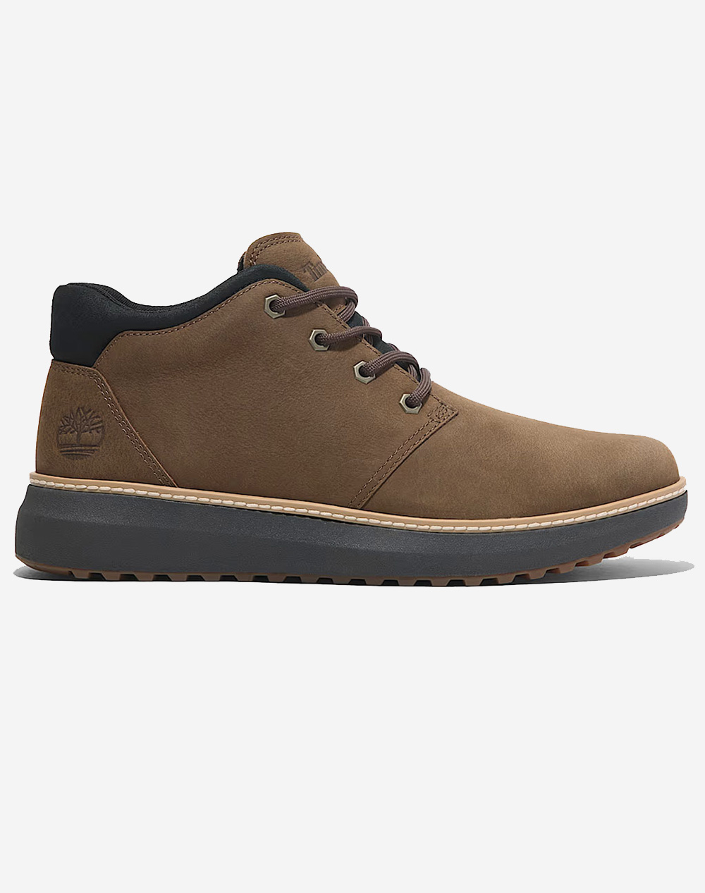 TIMBERLAND HUDSON ROAD MID LACE UP CHUKKA BOOT BLACK NUBUCK