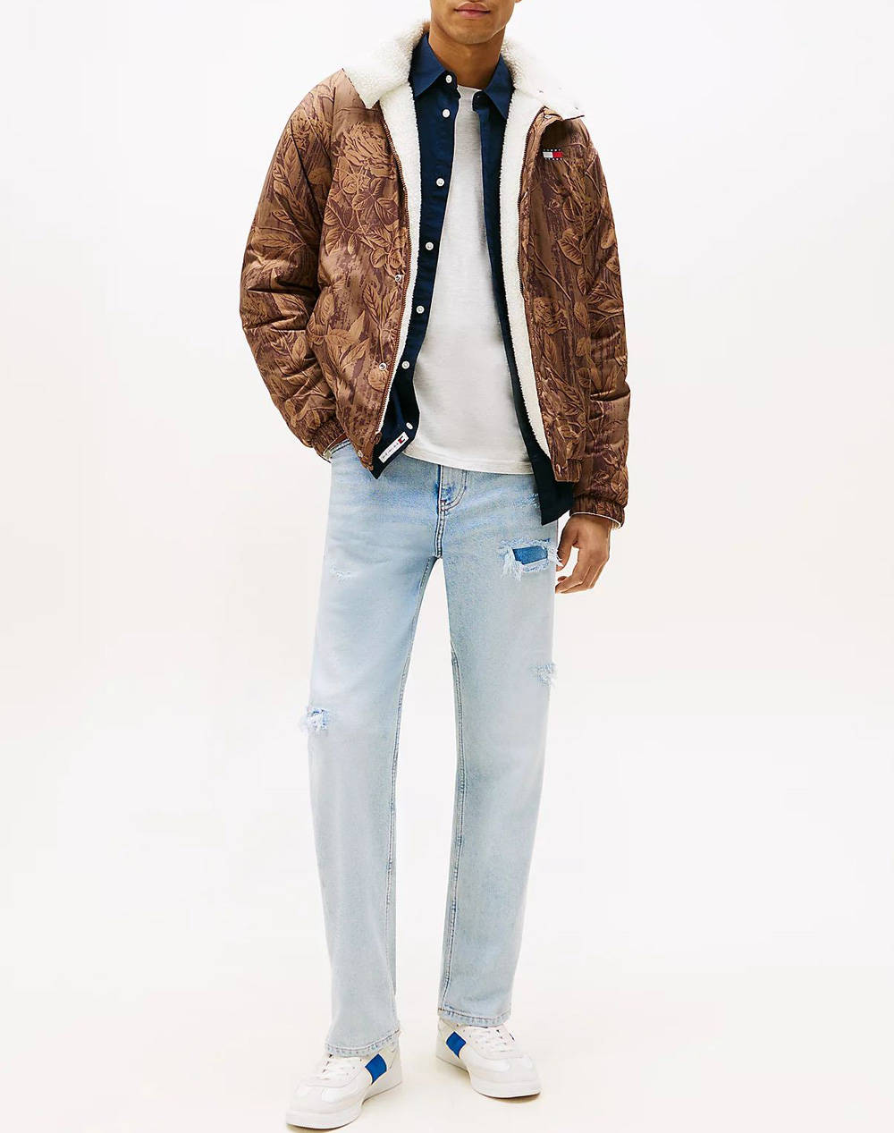 TOMMY JEANS TJM REVERSIBLE TEDDY JACKET