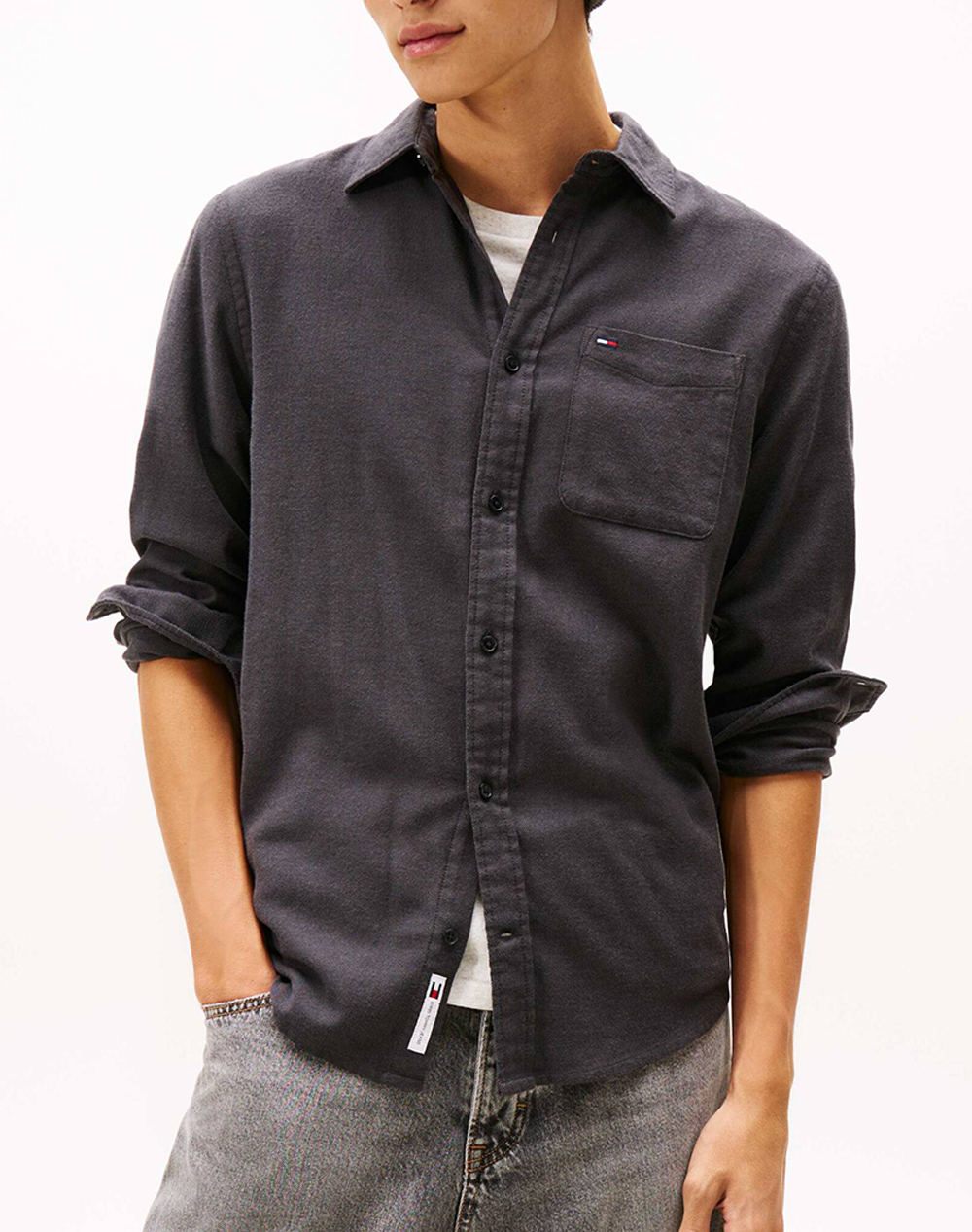 TOMMY JEANS TJM REG FLANNEL SHIRT EXT