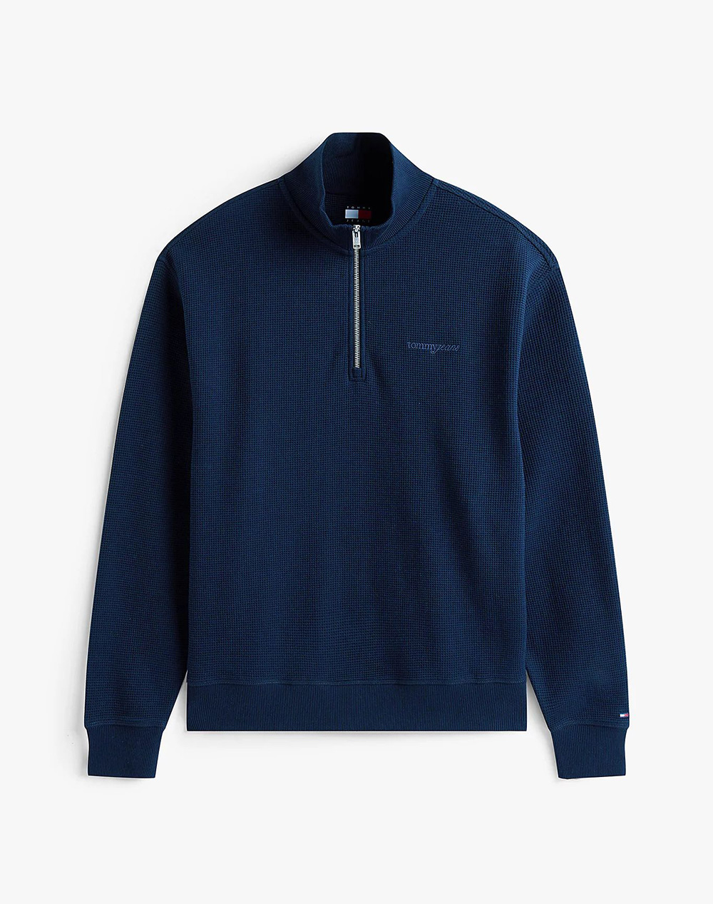 TOMMY JEANS TJM RLX WAFFLE SCRIPT QRTR ZIP