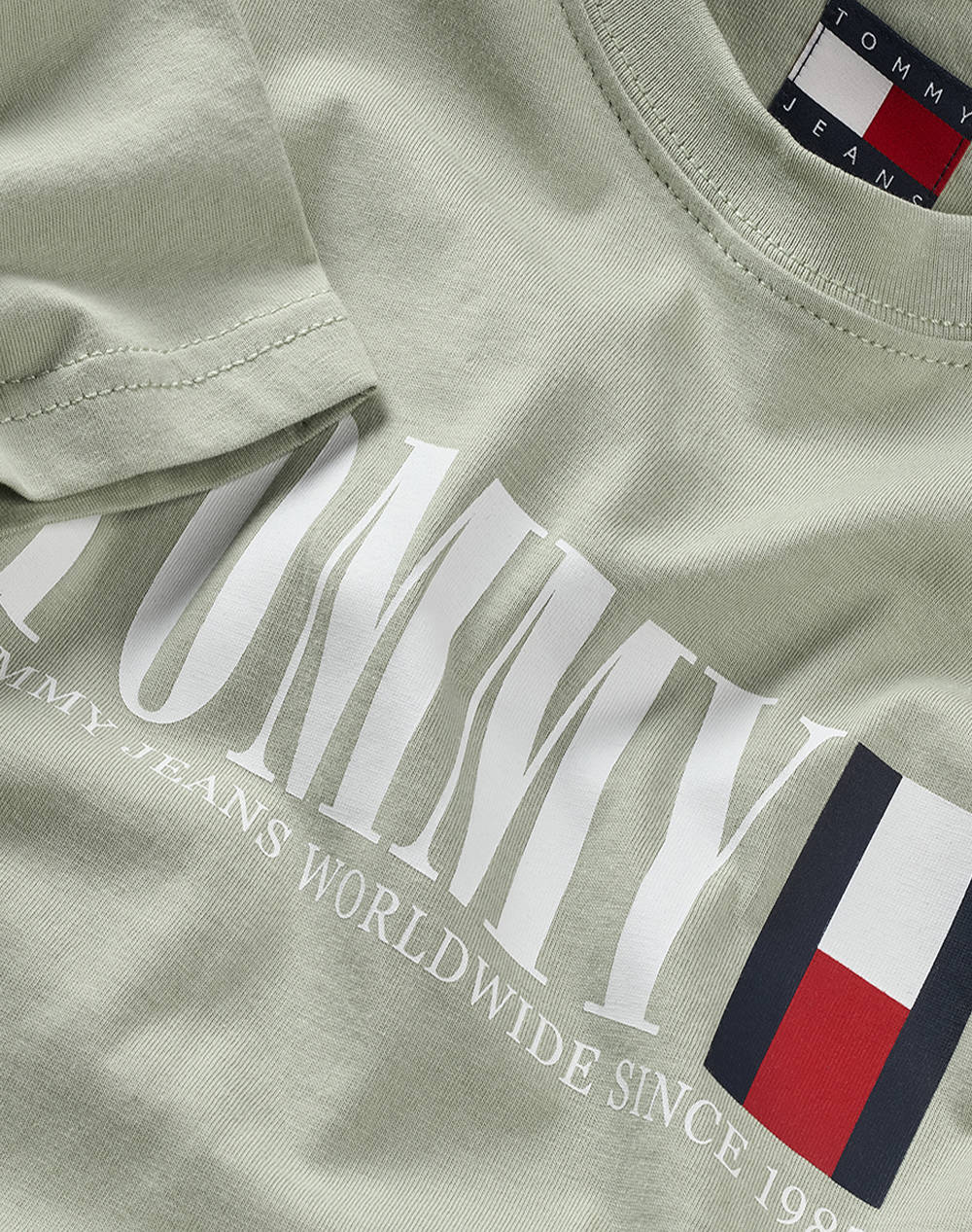 TOMMY JEANS TJM REG TOMMY DNA FLAG TEE EXT