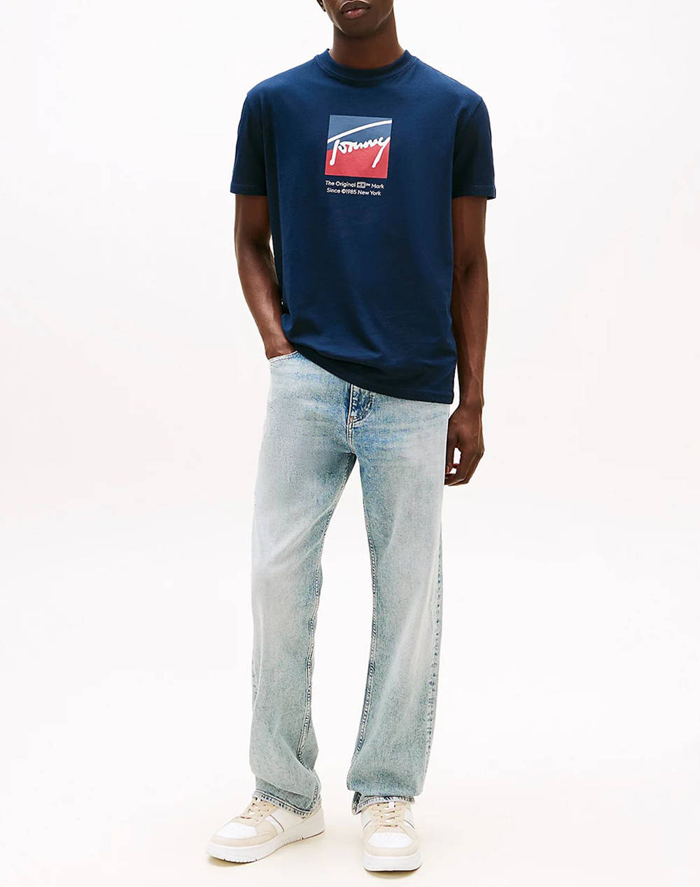 TOMMY JEANS TJM REG RWB DNA TEE