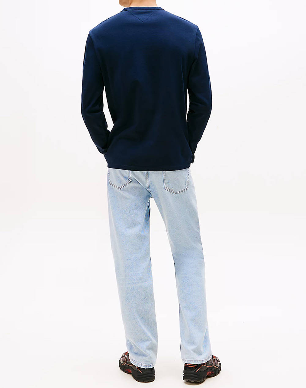 TOMMY JEANS TJM REG BADGE TEE LS