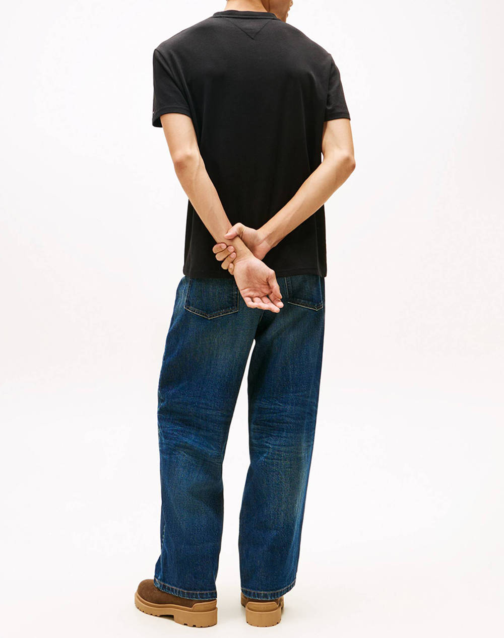 TOMMY JEANS TJM REG PHOTO FLAG SS TEE