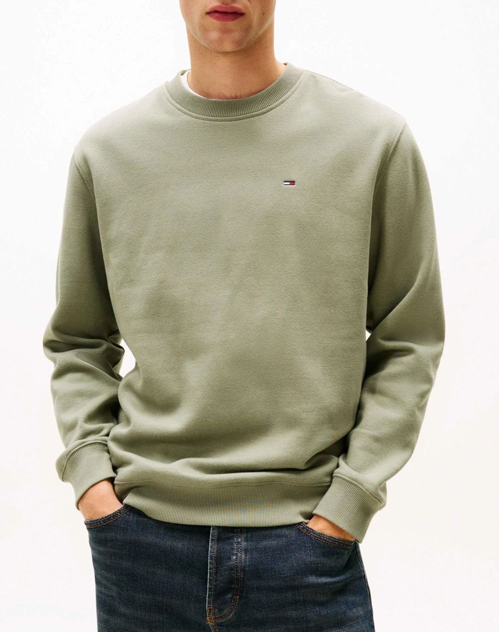 TOMMY JEANS TJM REG S FLAG CREW