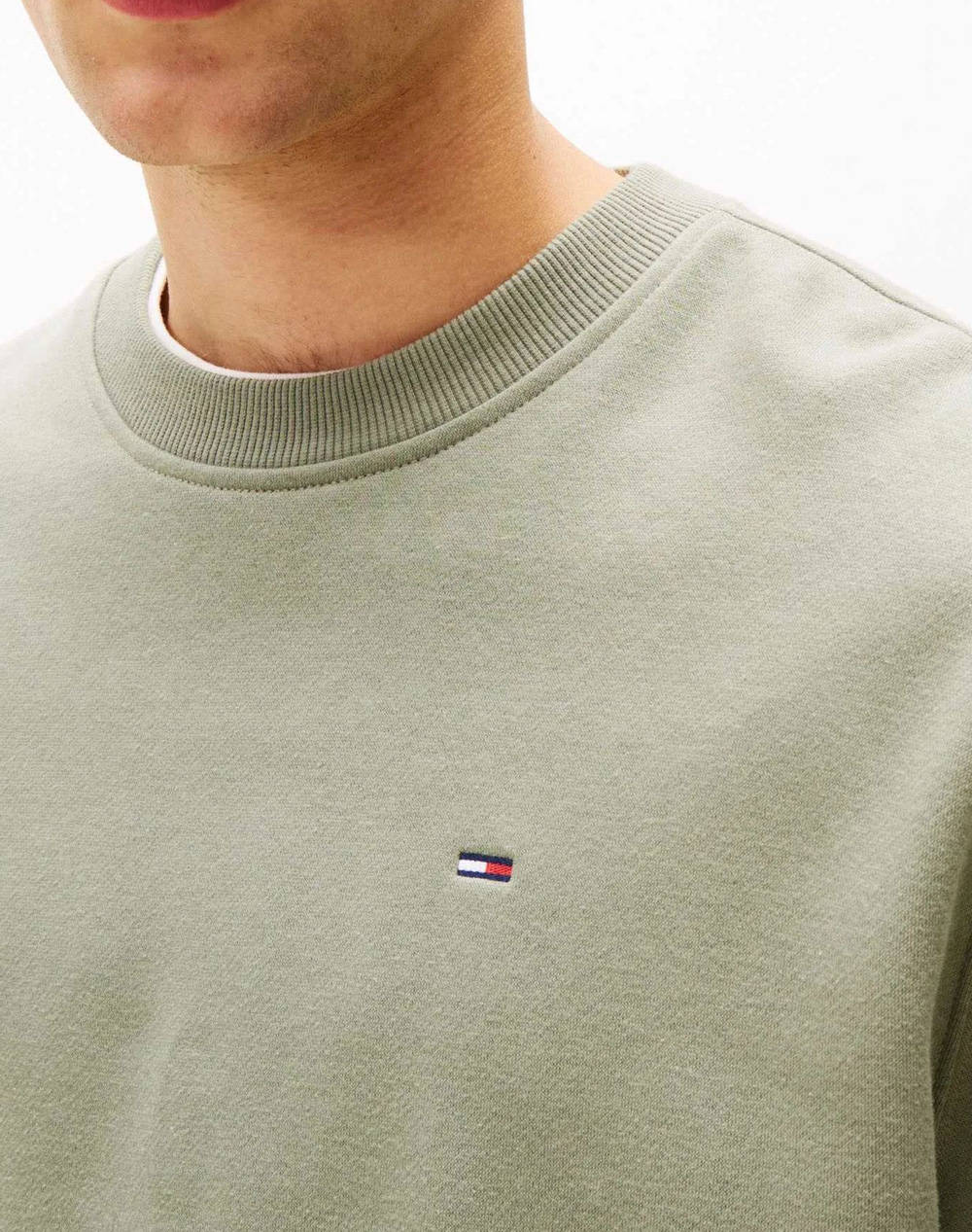 TOMMY JEANS TJM REG S FLAG CREW
