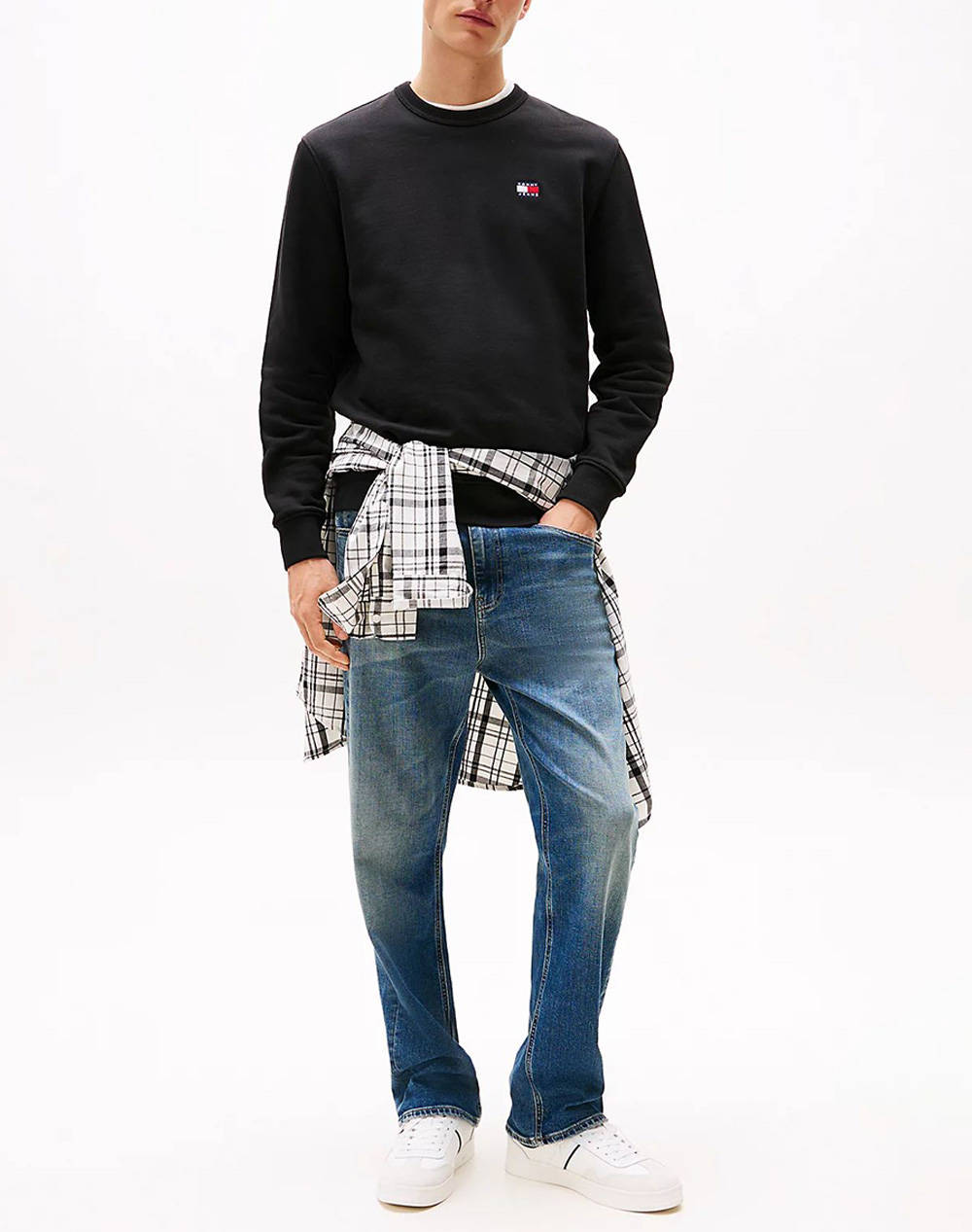 TOMMY JEANS TJM REG BADGE CREW EXT