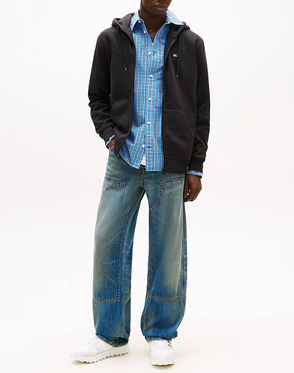 TOMMY JEANS TJM REG S FLAG ZIP THRU