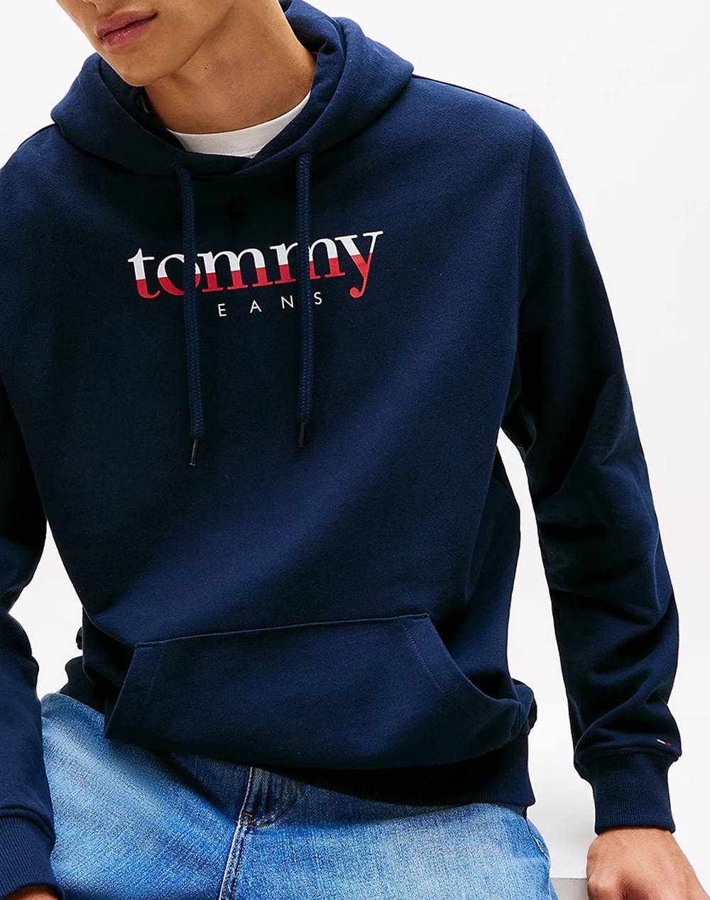 TOMMY JEANS TJM REG DNA HOODIE EXT