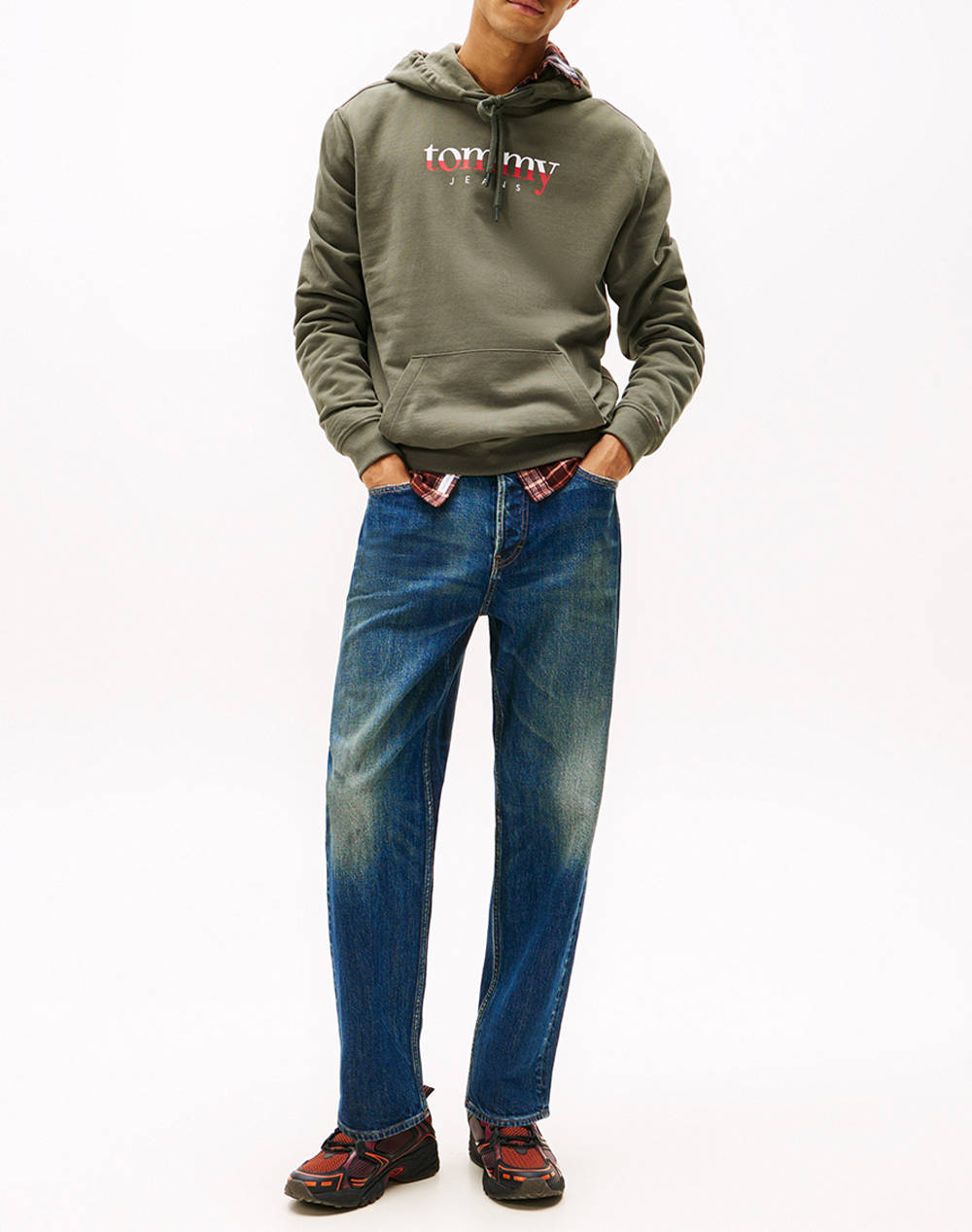 TOMMY JEANS TJM REG DNA HOODIE EXT