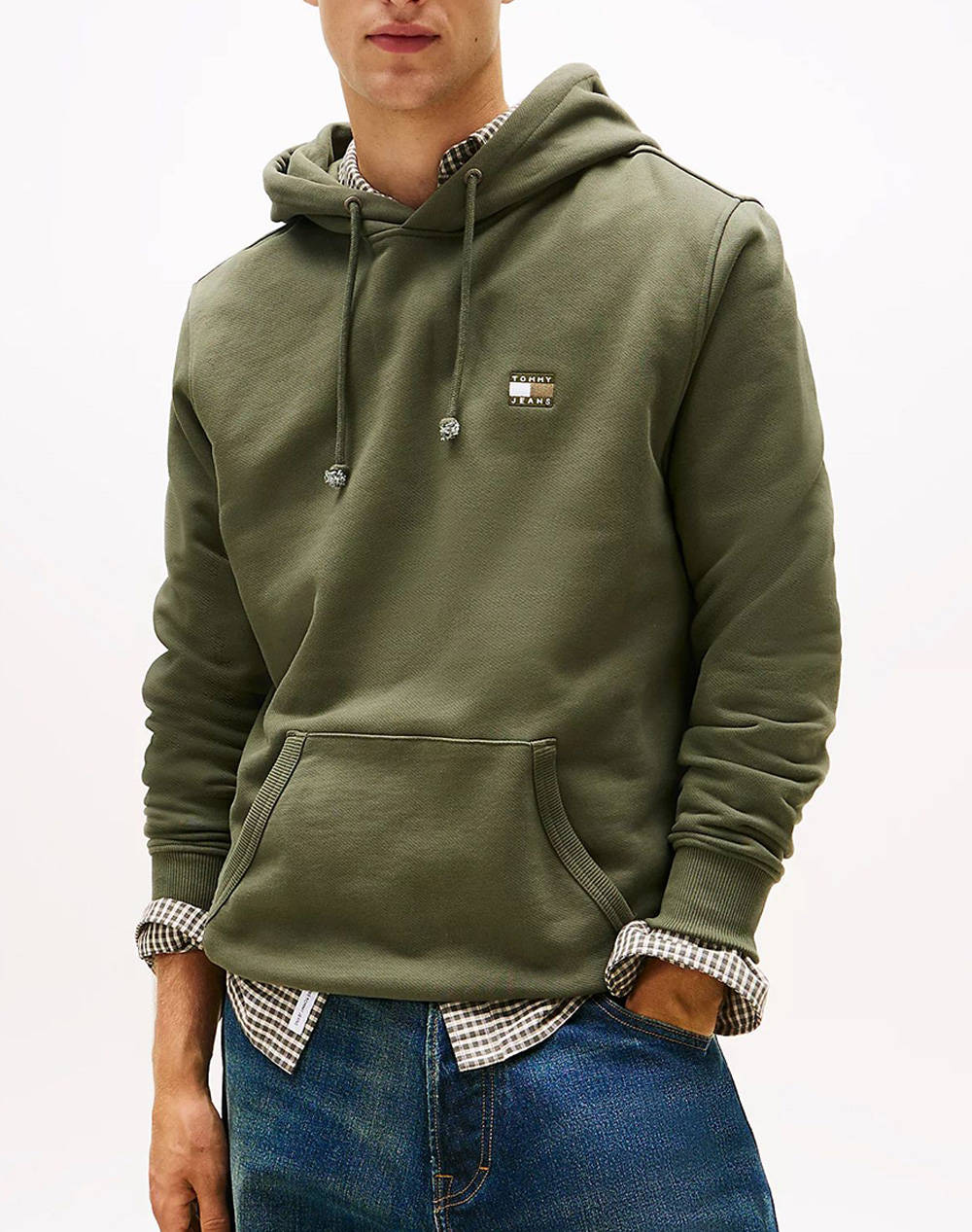 TOMMY JEANS TJM REG BADGE HOODIE EXT