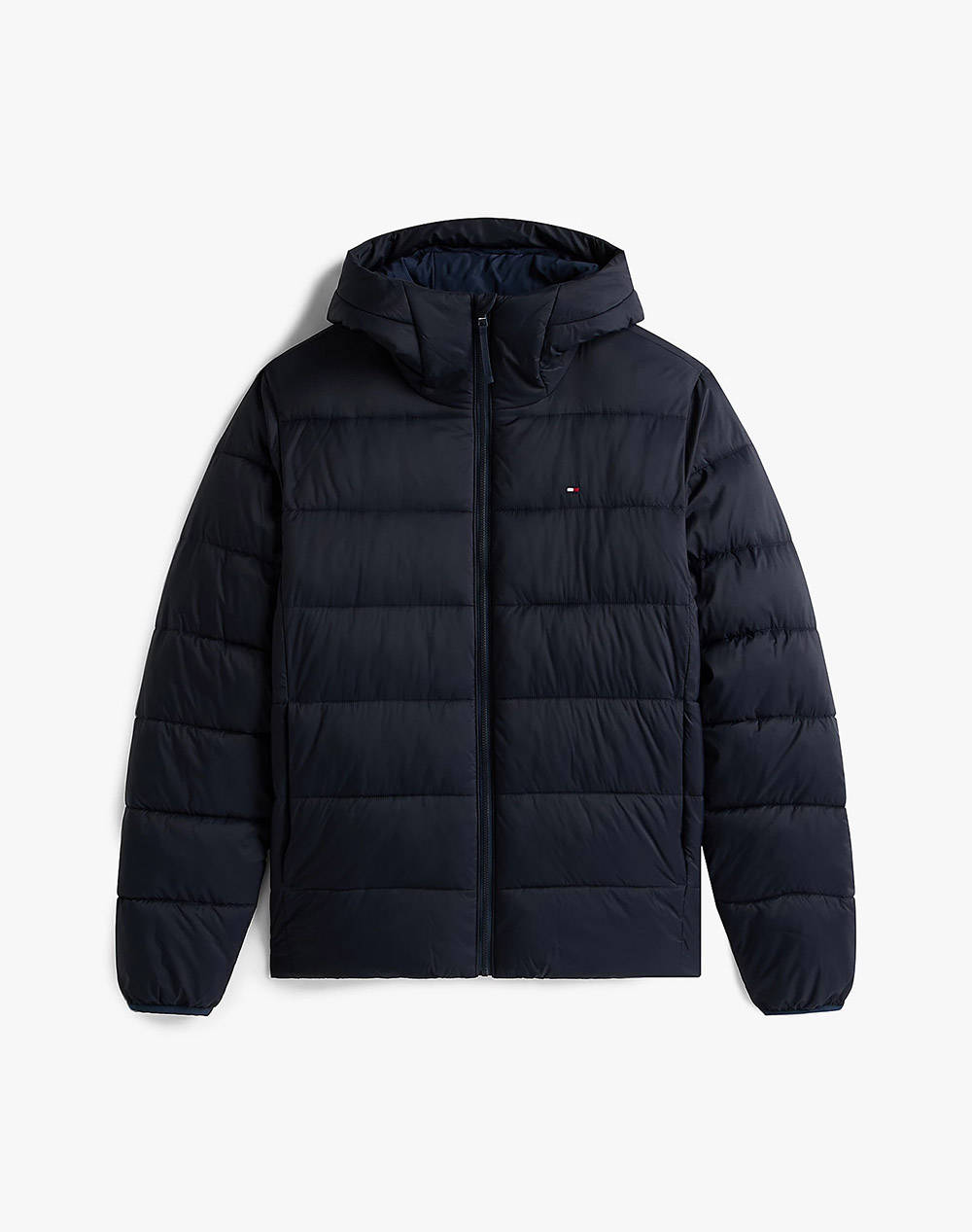 TOMMY HILFIGER MID WEIGHT HOODED JACKET