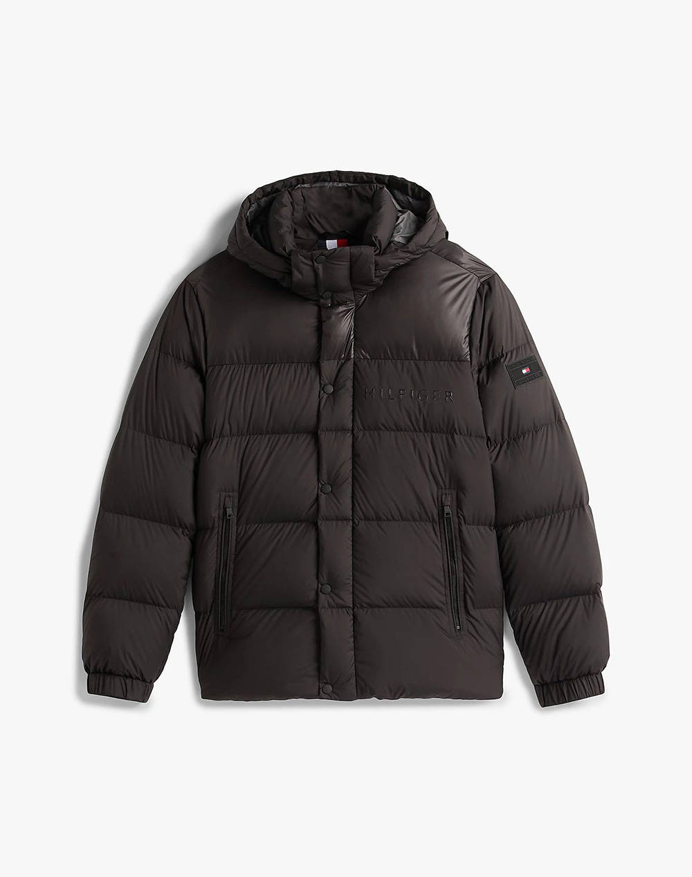 TOMMY HILFIGER MIX DOWN HOODED PUFFER