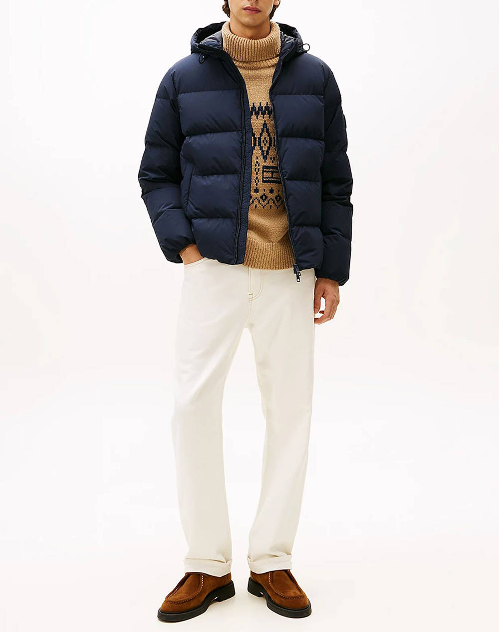 TOMMY HILFIGER DOWN HOODED PUFFER JKT