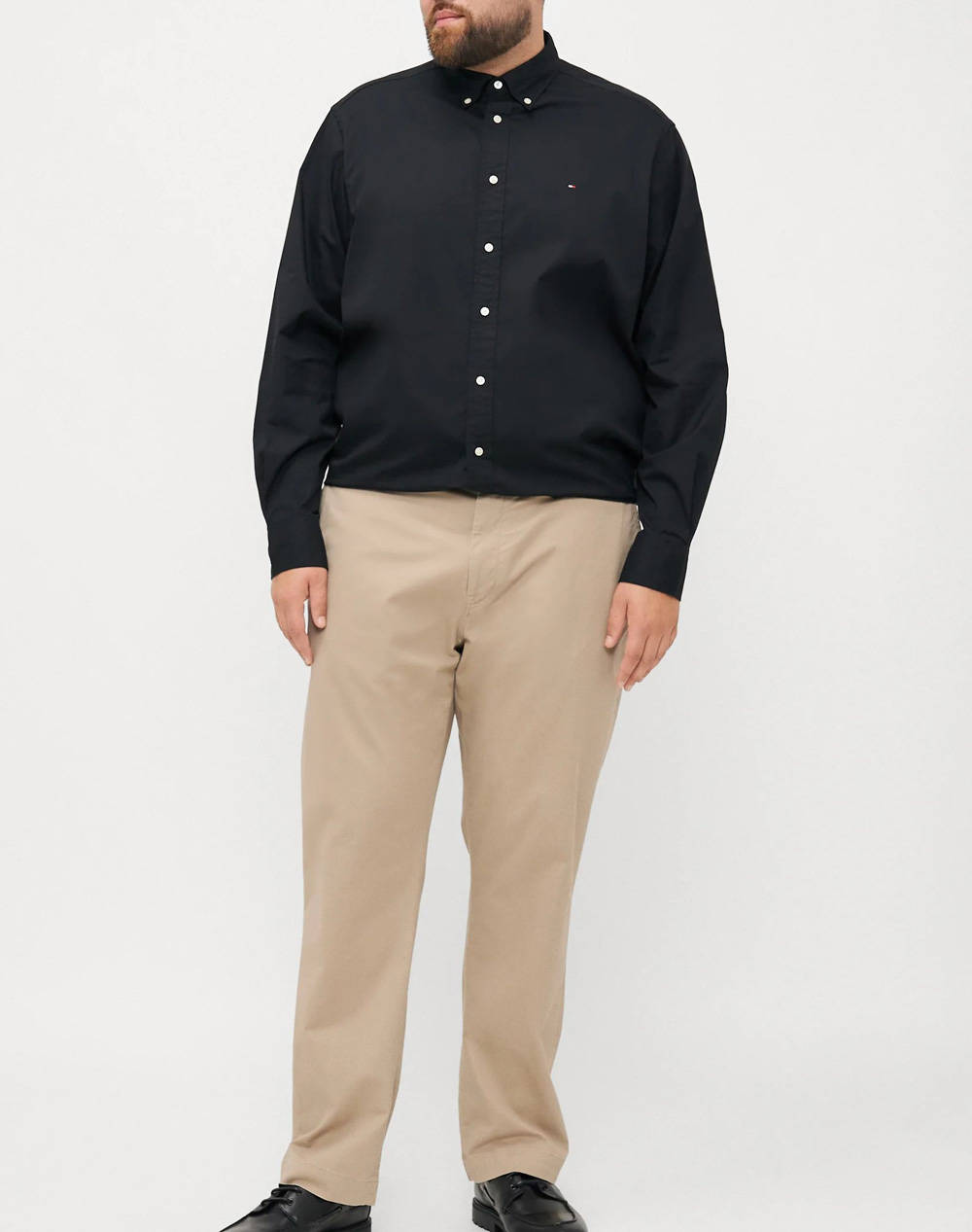 TOMMY HILFIGER BT-FLEX POPLIN SOLID RF SHIRT-B