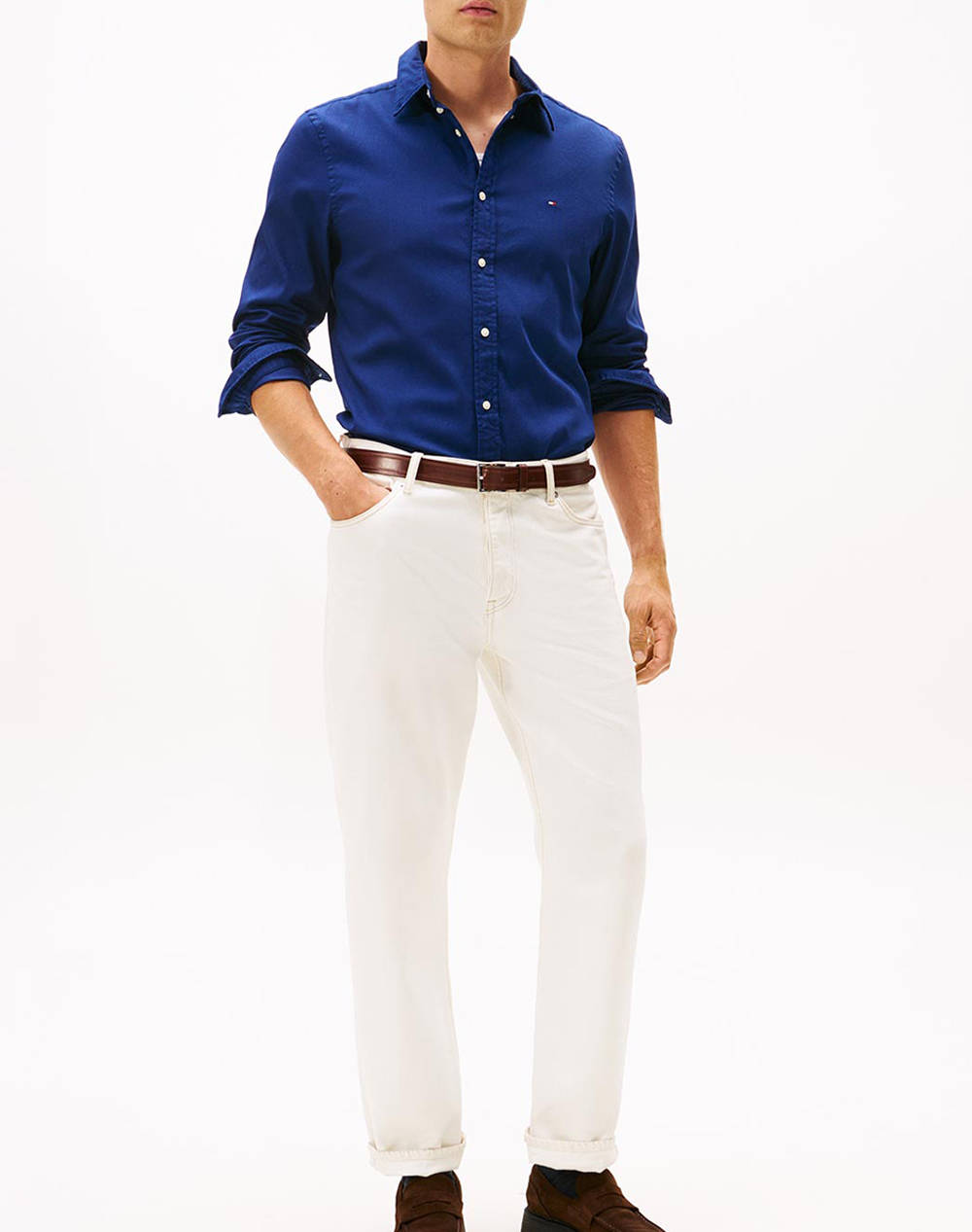TOMMY HILFIGER DOBBY SF SHIRT