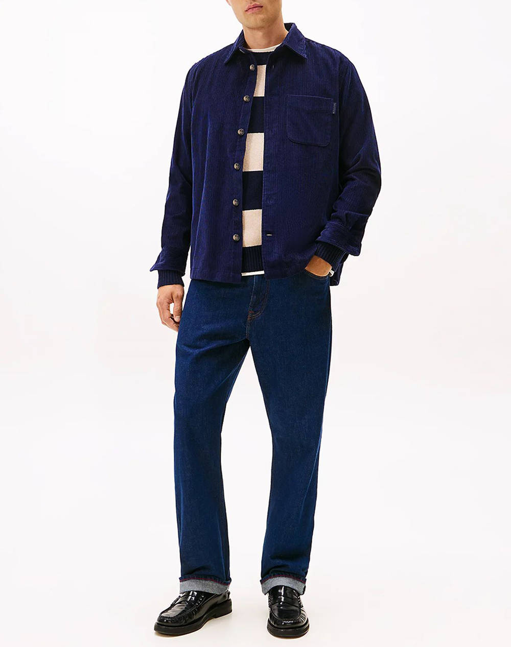 TOMMY HILFIGER CORDUROY RLX OVERSHIRT