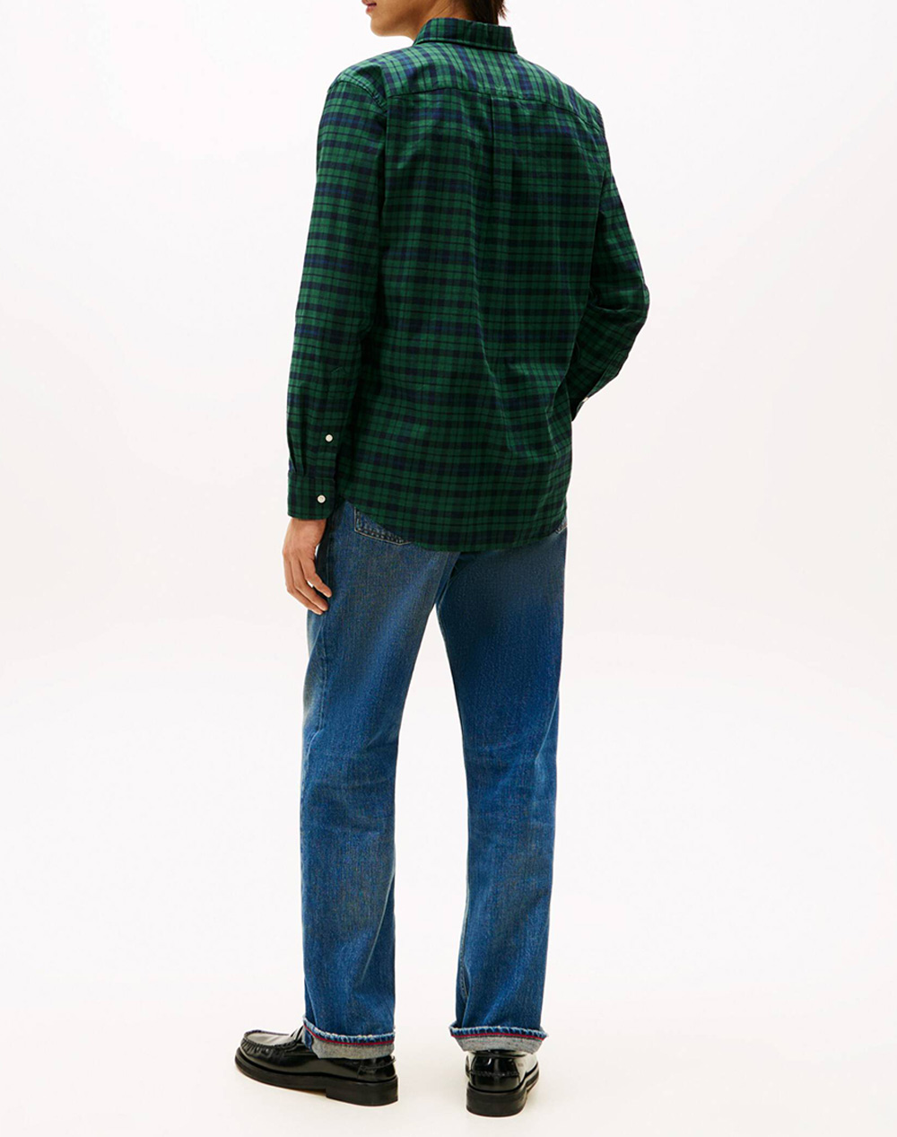 TOMMY HILFIGER MERCERIZED BLACKWATCH RF SHIRT