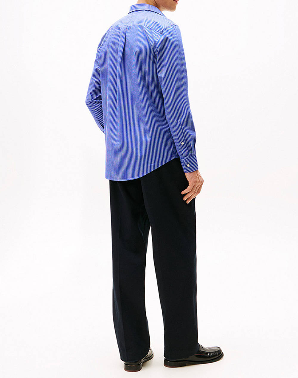TOMMY HILFIGER CORE HAIRLINE POPLIN RF SHIRT