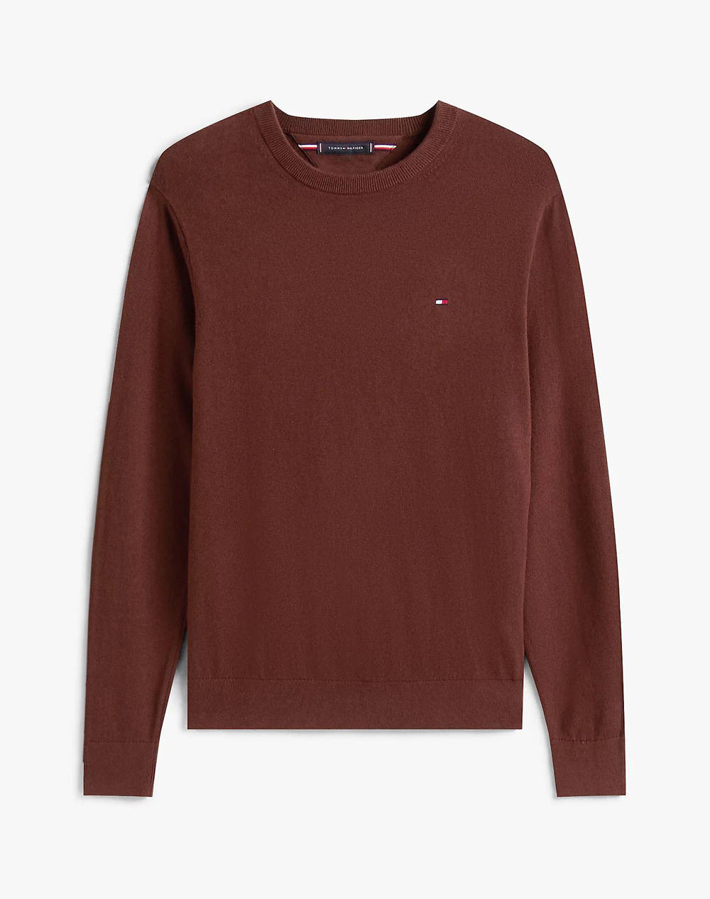 TOMMY HILFIGER PIMA ORG CTN CASHMERE CREW NECK