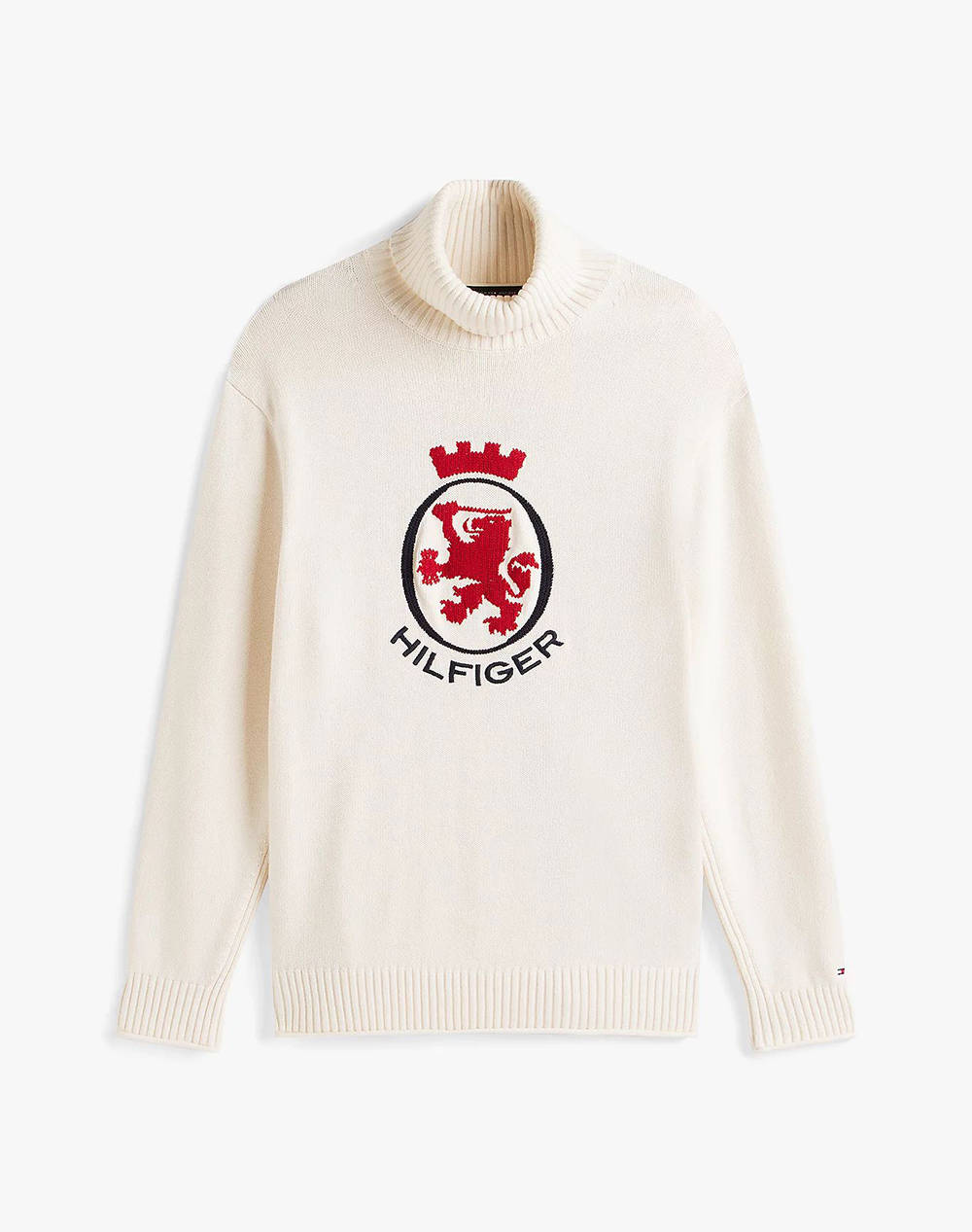 TOMMY HILFIGER RWB GRAPHIC ROLL NECK