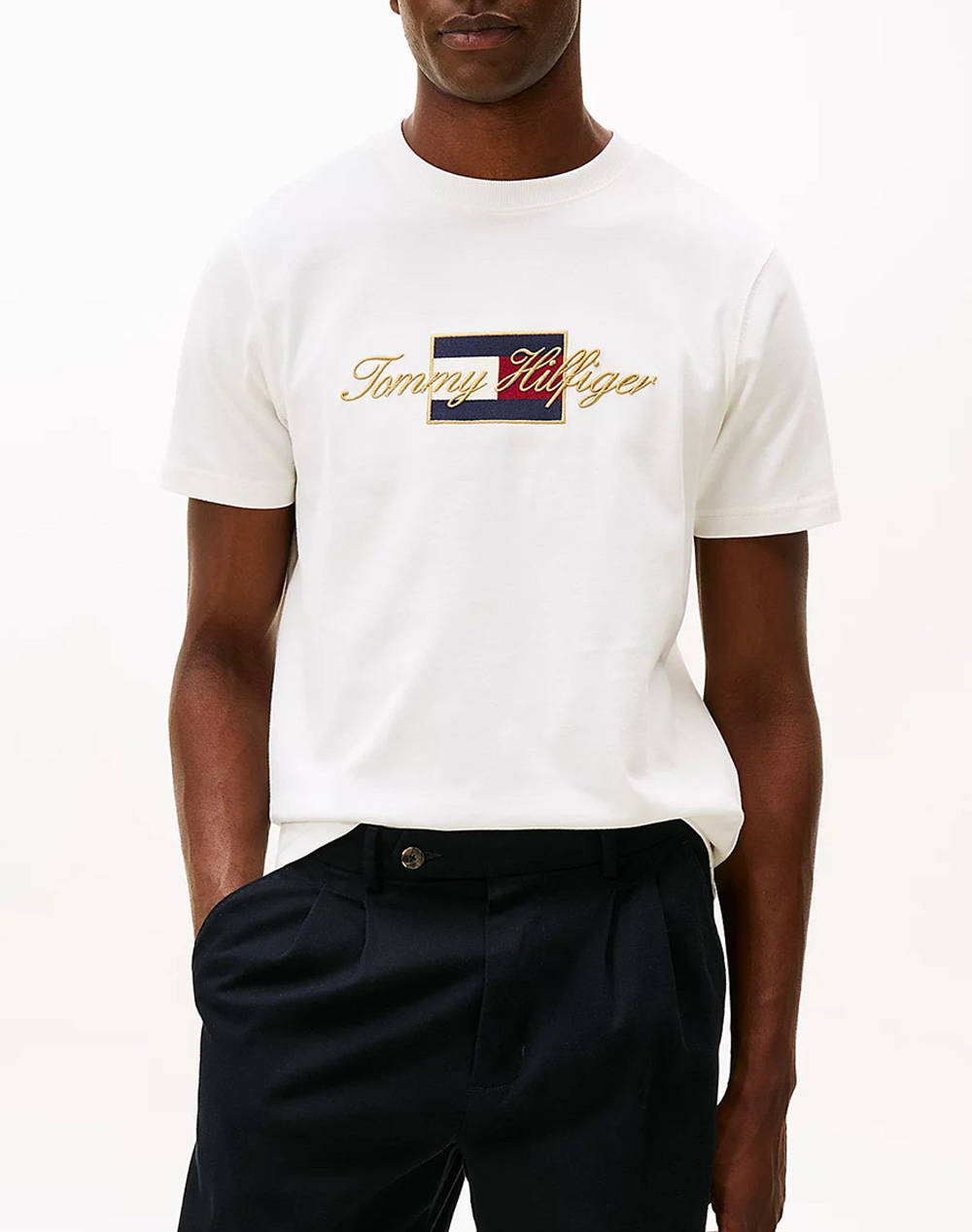TOMMY HILFIGER ICON GOLD TEE