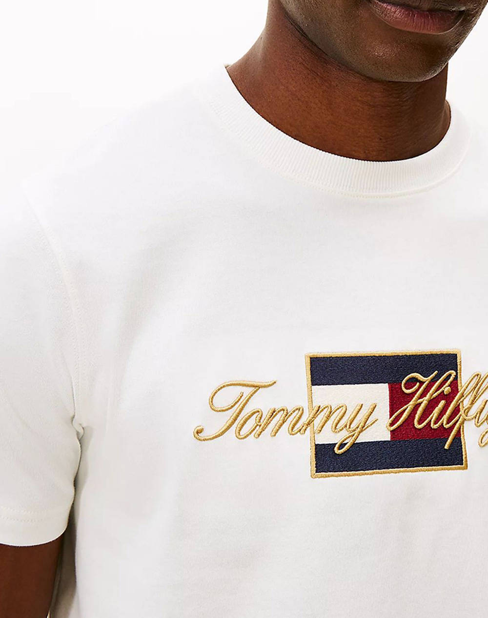 TOMMY HILFIGER ICON GOLD TEE