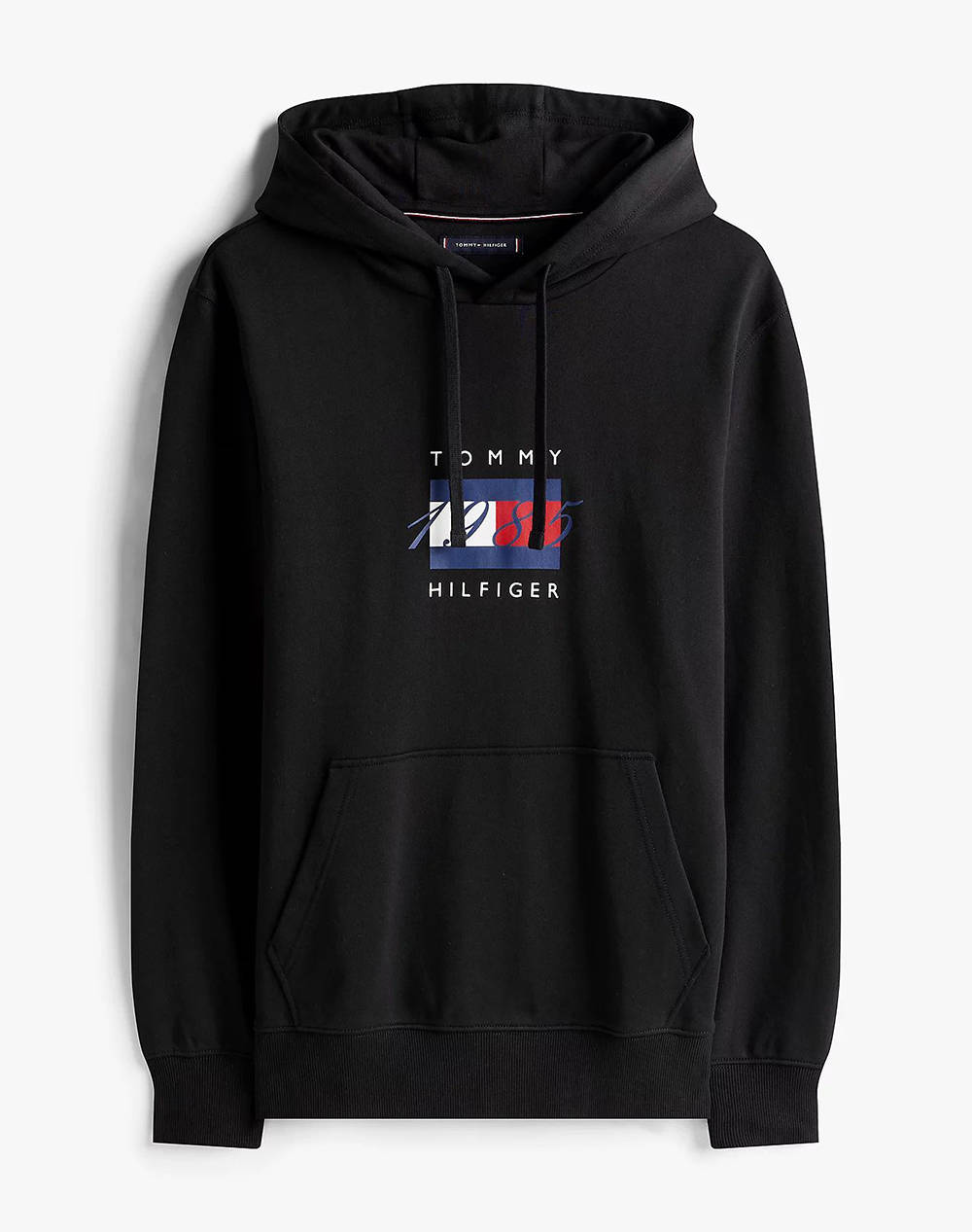 TOMMY HILFIGER LINEAR FLAG GRAPHIC HOODIE