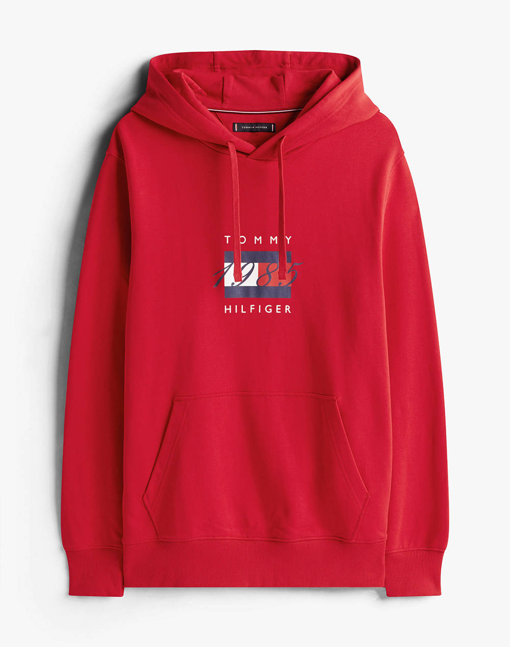 TOMMY HILFIGER LINEAR FLAG GRAPHIC HOODIE