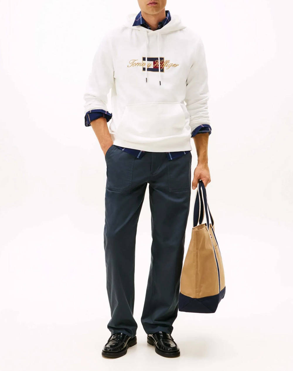TOMMY HILFIGER ICON GOLD HOODIE