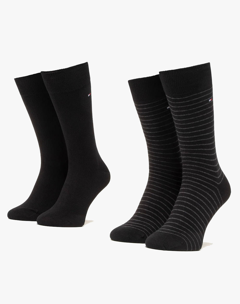TOMMY HILFIGER TH MEN SMALL STRIPE SOCK 2P