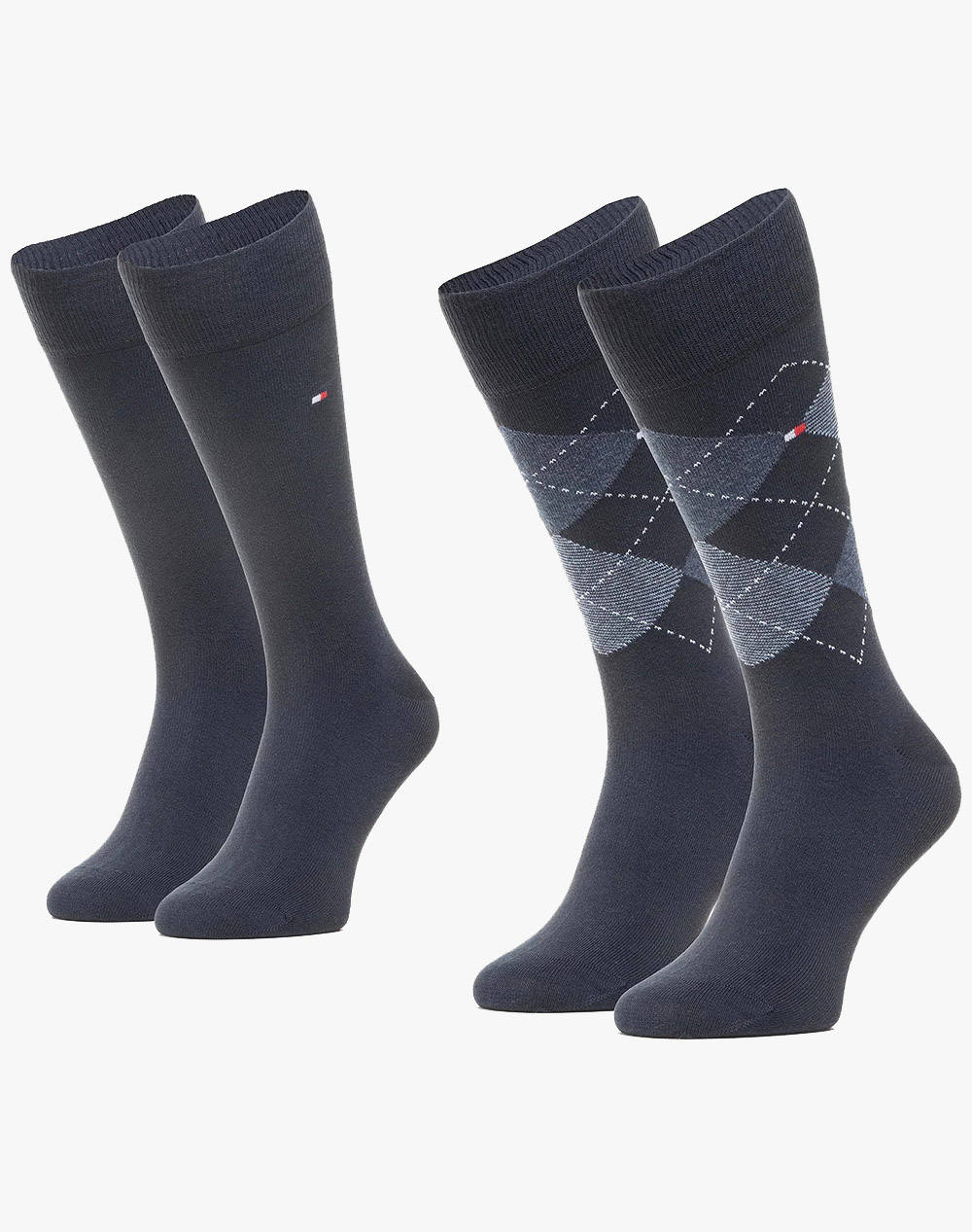 TOMMY HILFIGER TH MEN SOCK CHECK 2P