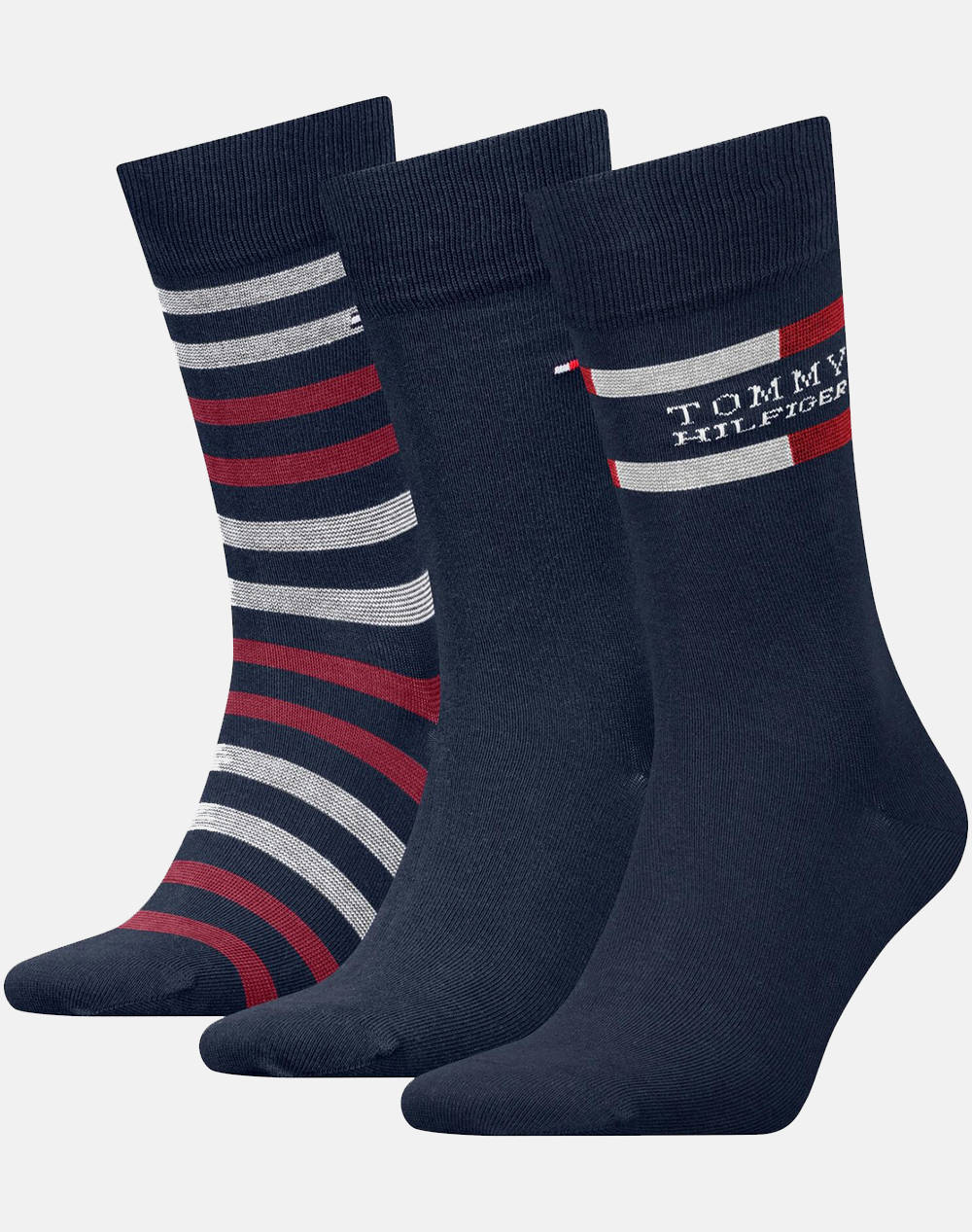 TOMMY HILFIGER TH MEN SOCK 3P GIFTBOX TOMMY STRIPE