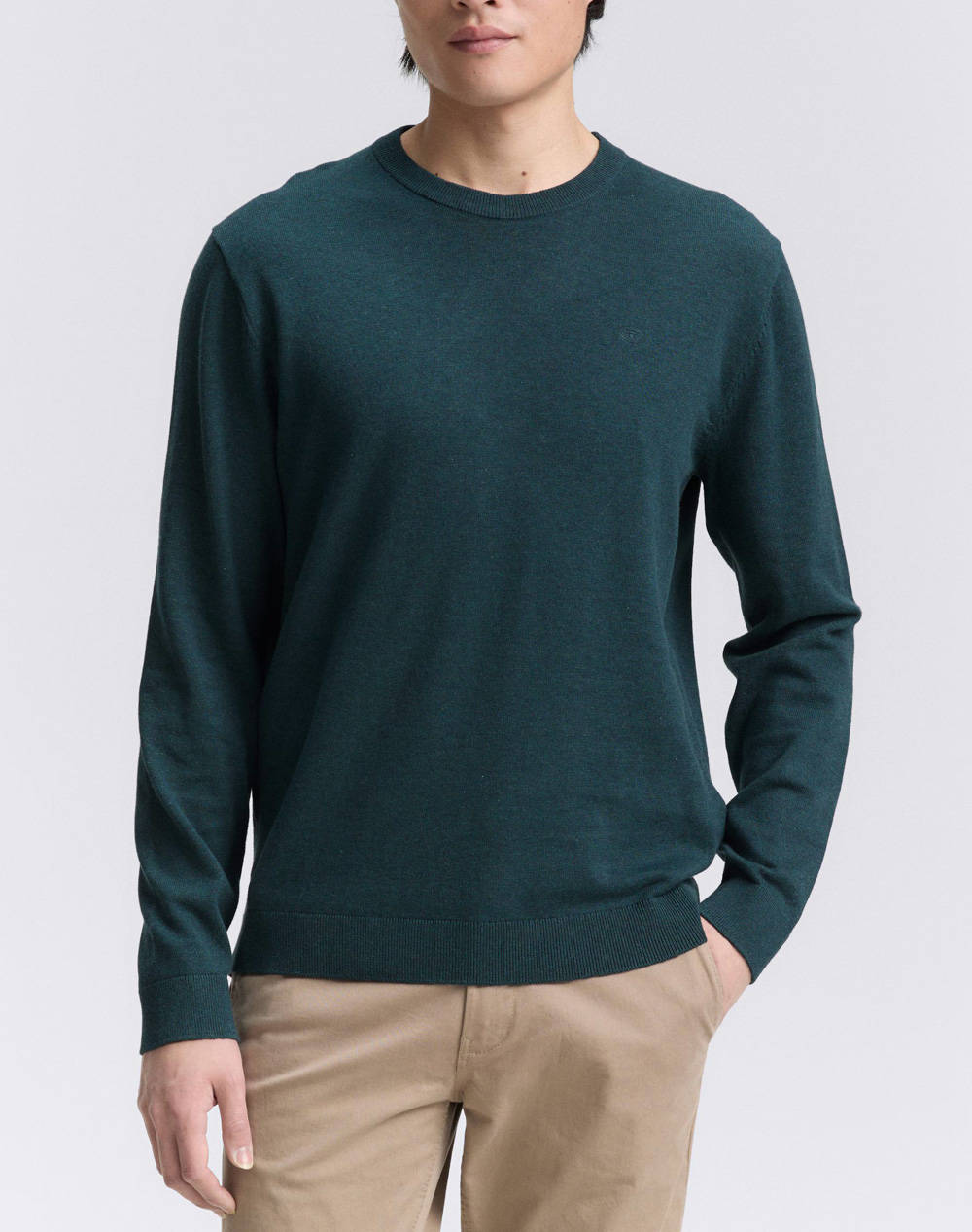 TOM TAILOR BASIC CREWN BLUZA DE BARBATI