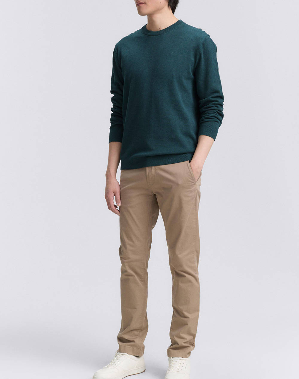 TOM TAILOR BASIC CREWN BLUZA DE BARBATI