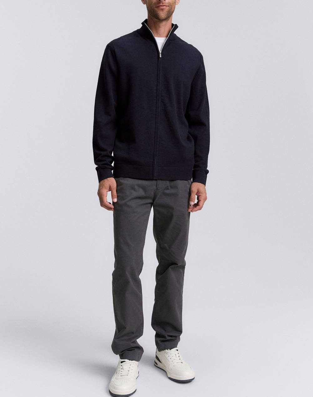 TOM TAILOR BASIC KNIT JA BLUZA DE BARBATI
