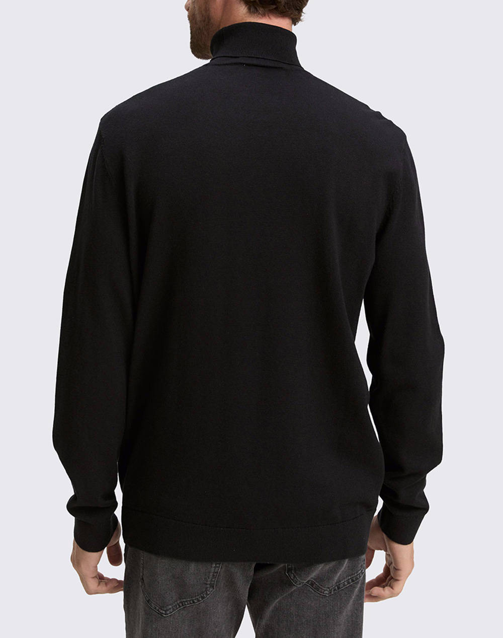 TOM TAILOR BASIC TURTLENECK KNIT PULOVER DE BARBATI