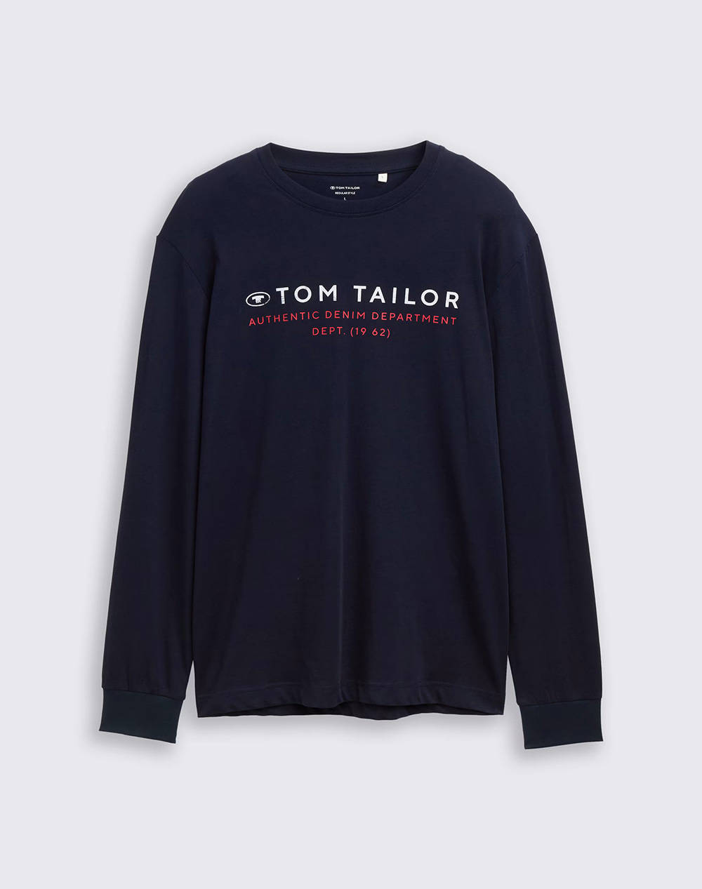 TOM TAILOR PRINTED LONGSLEEVE BLUZA DE BARBATI