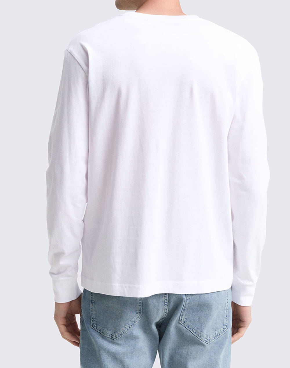 TOM TAILOR PRINTED LONGSLEEVE BLUZA DE BARBATI