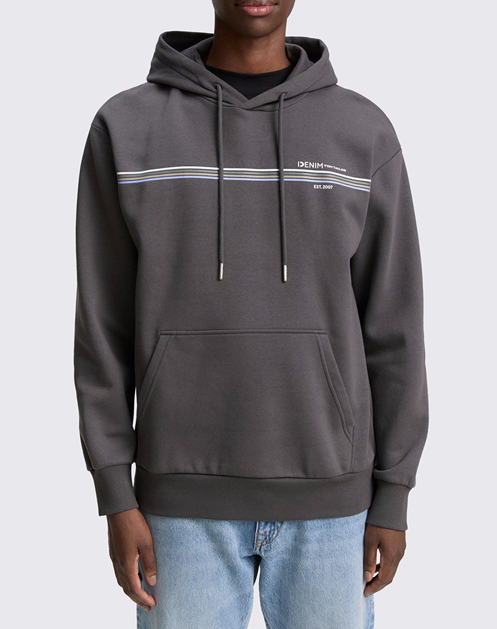 TOM TAILOR PRINTED SWEAT HOODIE HANORAC DE BARBATI