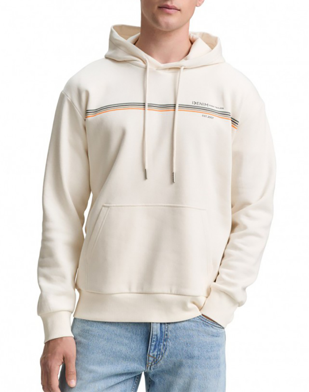 TOM TAILOR PRINTED SWEAT HOODIE HANORAC DE BARBATI